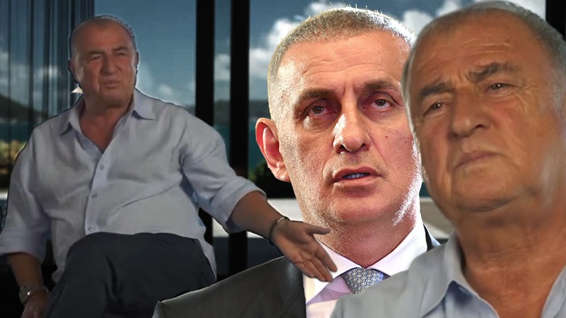 Fatih Terim’den TFF Başkanı Hacıosmanoğlu’na cevap. Videoda dikkat çeken hareket