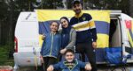 Fenerbahçe aşkı mesafe ve mekan tanımadı, 1280 rakımlı yaylada kamp kurdular