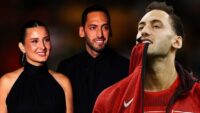 Hakan Çalhanoğlu’nun eşinden eleştirilere tepki. “Ne çabuk unuttunuz”