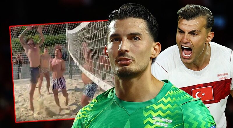 Milli futbolcular ABD’den geldi, plaj voleyboluyla stres attı