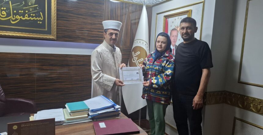 Moldovalı Walentina Düzce’de Sevgi oldu