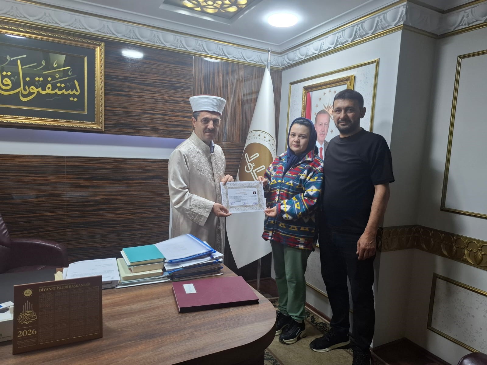 Moldovalı Walentina Düzce’de Sevgi oldu