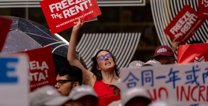 New York’ta bir milyon dairenin kirası donduruldu