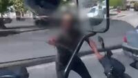 Tartıştığı sürücüye kaskını fırlatan motosikletliye 405 bin TL ceza
