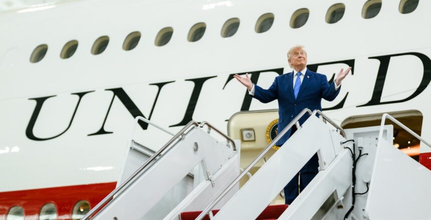 Trump’ın 500 milyon dolarlık uçan kalesi ilk uçuşunu Türkiye’ye yapabilir