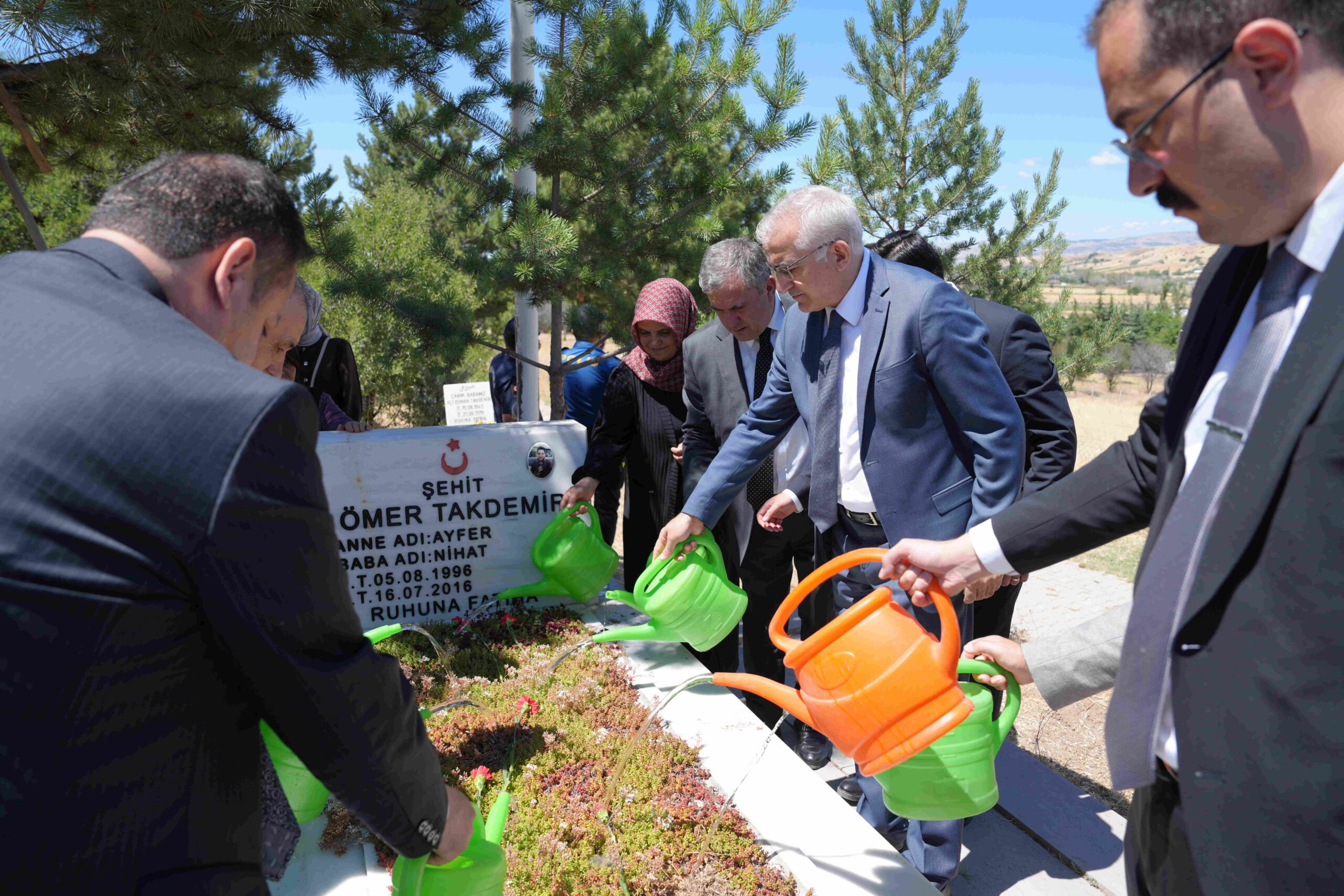 15 Temmuz Şehidi Ömer Takdemir, Ankara’da kabri başında anıldı