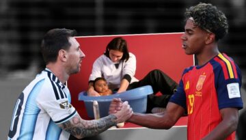 19 yıl önce küvette yıkadığı bebek, Messi’nin elinden Dünya Kupası’nı aldı