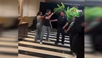 ABD’de protestoculardan Netanyahu’nun yemek yediği otele baskın