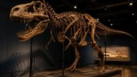 ABD’deki müzayedede T-rex iskeleti 50,1 milyon dolara satılarak rekor kırdı