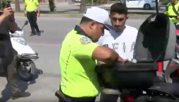 Adana’da motosiklet denetimi: 43 sürücüye 730 bin lira ceza
