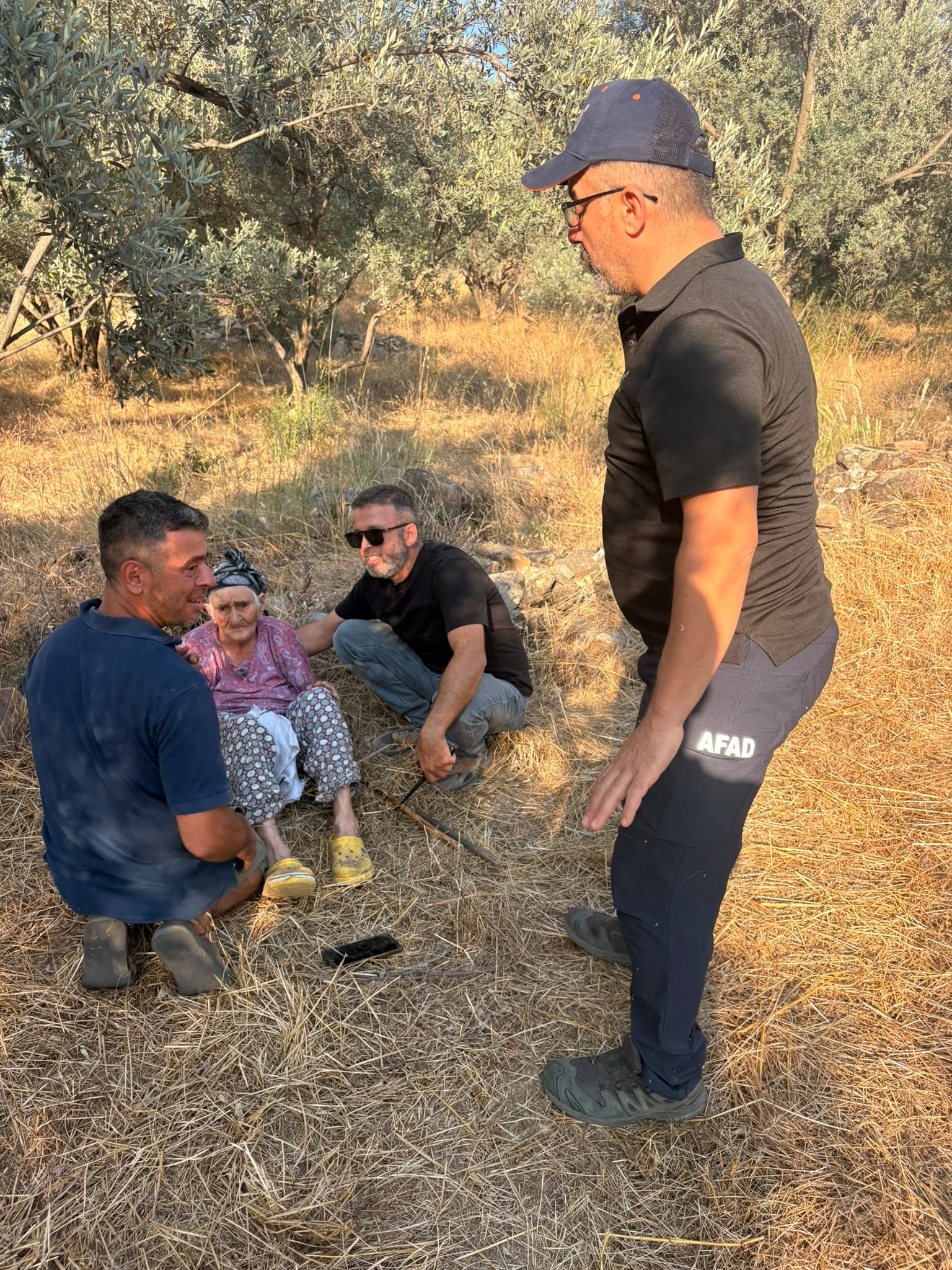 Aydın’da kaybolan yaşlı kadın sağ olarak bulundu