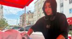 Babası kesip getiriyor, 14 yaşındaki Kübra’nın tezgâhında alıcı buluyor