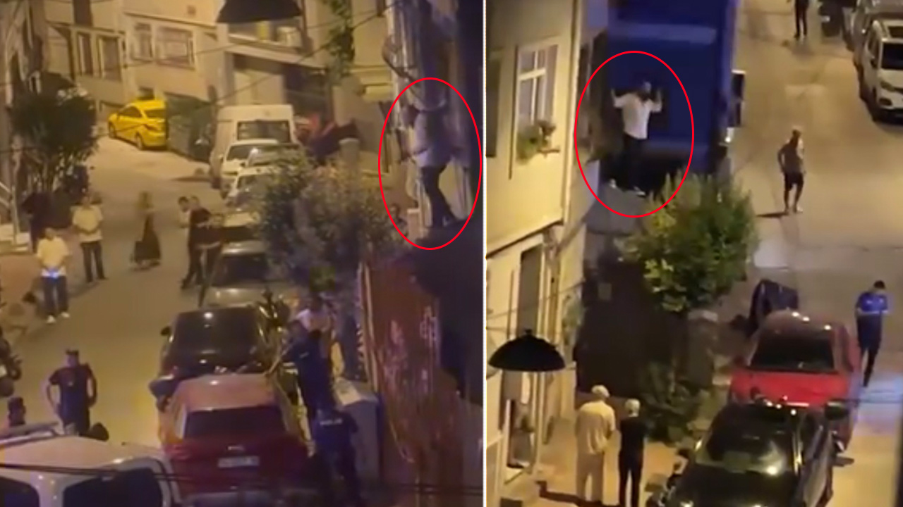 Beyoğlu’nda eski sevgili dehşeti. Evine tırmanıp camı yumrukladı
