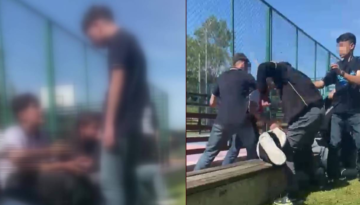 Çocuklar arasında kavga: Acımasızca saldırdılar