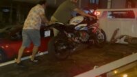 Çorlu’da akrobatik hareketler yapan motosikletliye ağır ceza