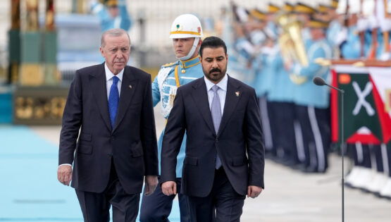 Cumhurbaşkanı Erdoğan, Irak Başbakanı Zeydi’yi resmi törenle karşıladı