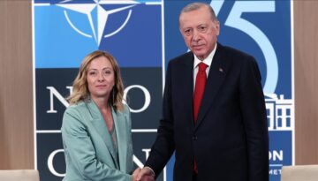 Cumhurbaşkanı Erdoğan, İtalya Başbakanı Meloni ile görüştü