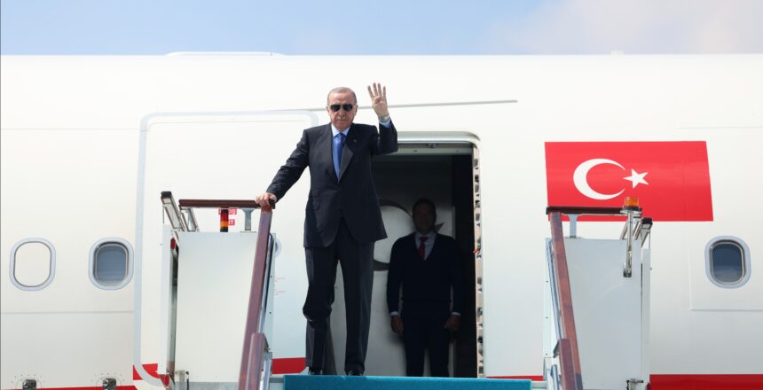 Cumhurbaşkanı Erdoğan, Katar’a gitti