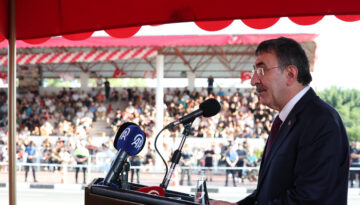 Cumhurbaşkanı Yardımcısı Yılmaz: Kıbrıs hiçbir zaman bir Rum adası olmayacaktır
