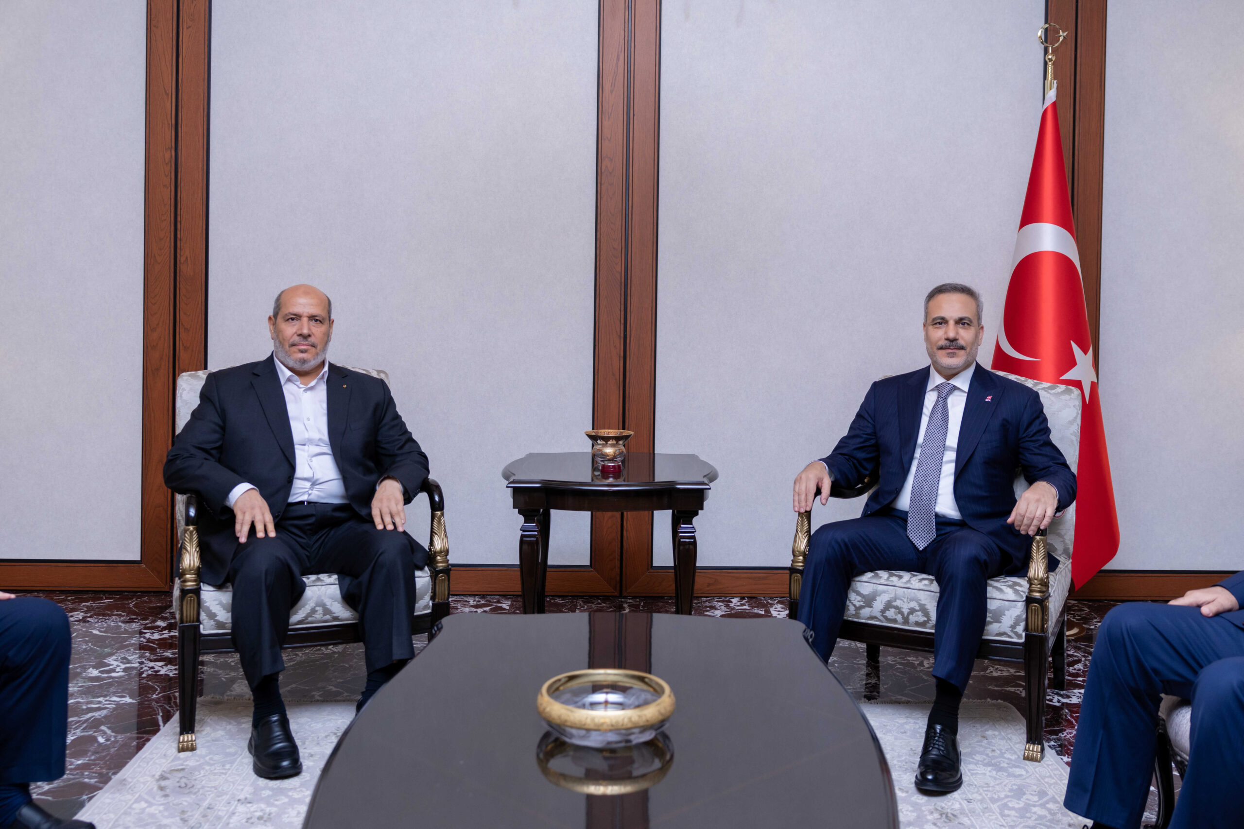 Dışişleri Bakanı Fidan, Hamas heyetiyle görüştü