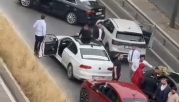 Düğün konvoyuyla trafiği kitlediler: 289 bin 986 lira ceza
