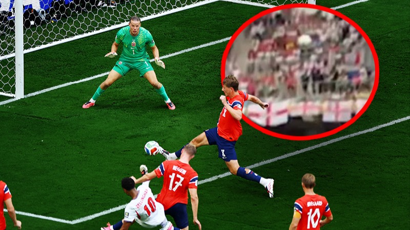 Dünya Kupası’nda gözden kaçan skandal. Norveç-İngiltere maçında top, kabloya çarptı ama gol verildi