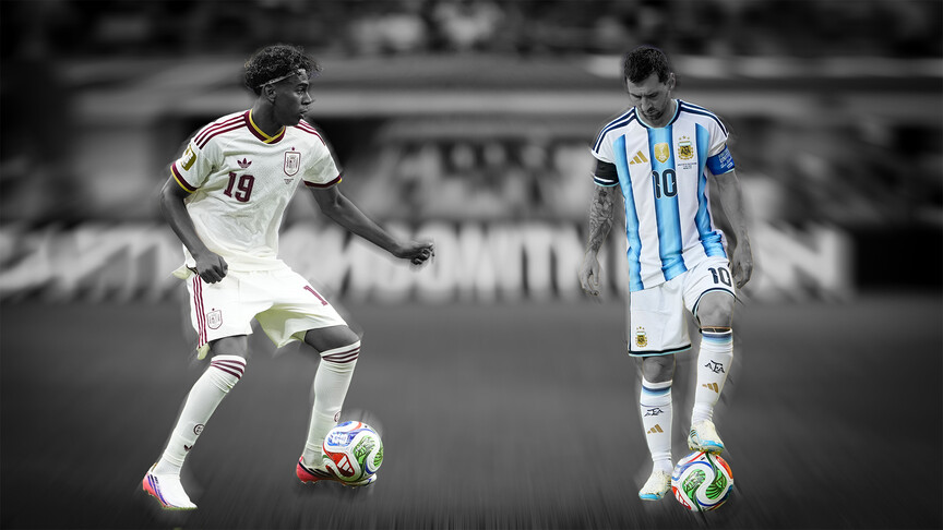 Dünyanın gözü onların üzerinde, aralarında 20 yaş var. Messi ve Yamal karşı karşıya