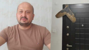 Evine hırsız girdi sandı, ışığı açınca şaştı kaldı