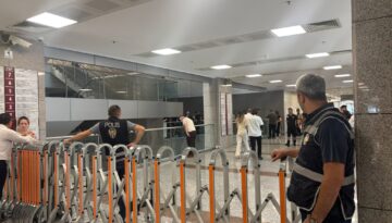 İstanbul Adalet Sarayı’nda intihar. Tutuklama talep edilince kendini aşağı bıraktı
