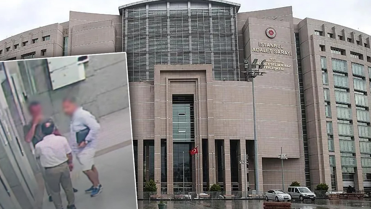 Kartı çalıp Çağlayan’a “hakim” olarak girdi. Dosya takibi yaparken yakalandı