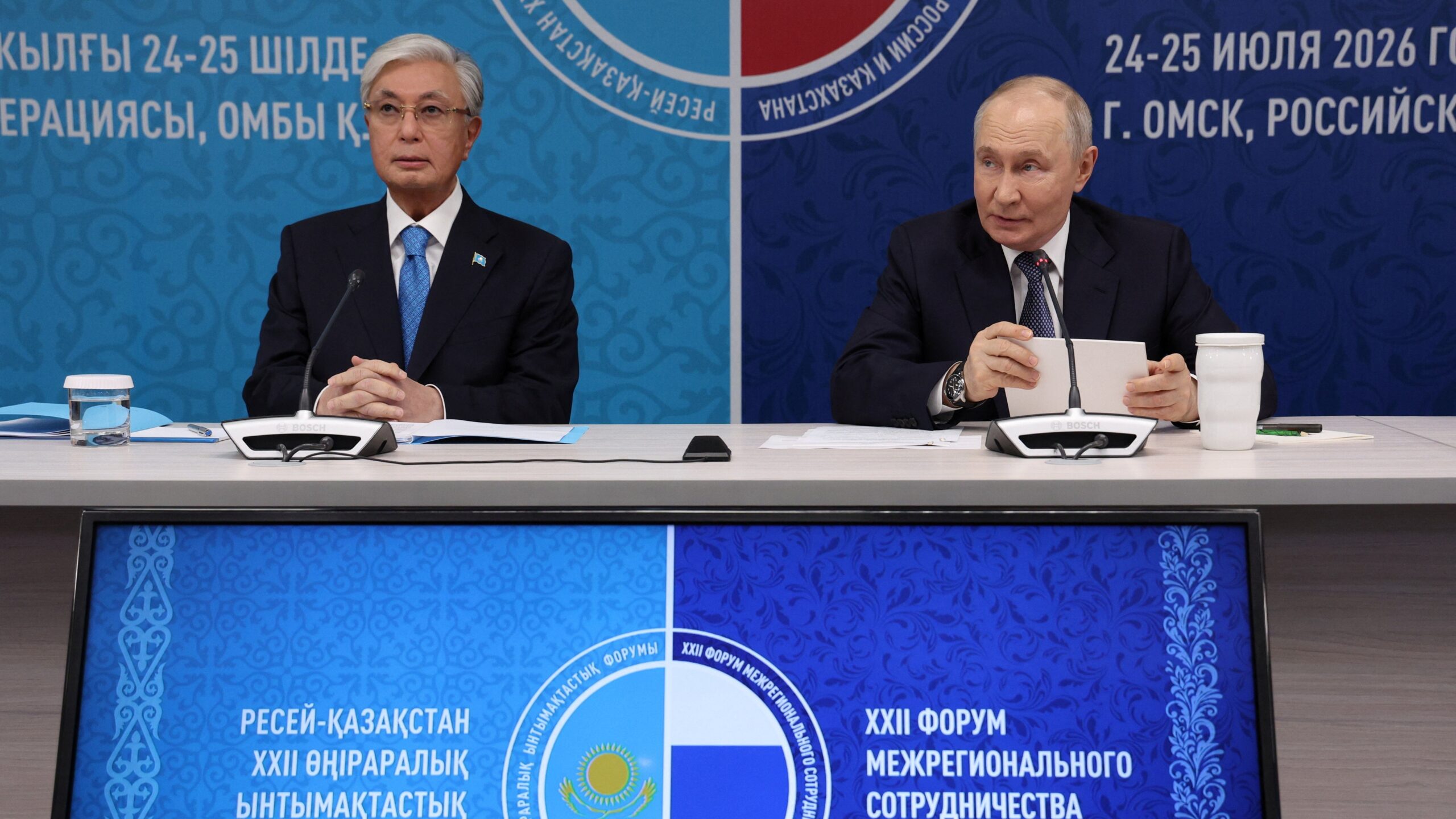 Kazakistan Cumhurbaşkanı Tokayev, Putin ile görüştü. Ukrayna’da “İstanbul müzakerelerine dönülsün” önerisi