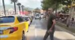 Kör noktada kalan yayaya motosiklet çarptı