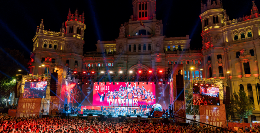 Madrid’de Dünya Kupası coşkusu