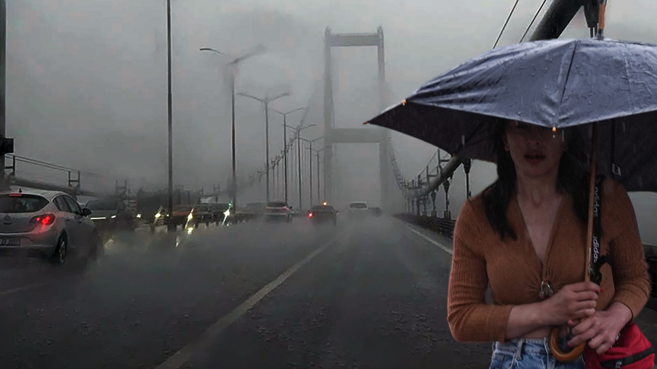 Meteoroloji tarih verdi: İstanbul’da iki gün boyunca yağmur var