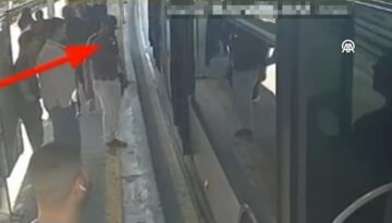 Metrobüs kamerasına yakalandı, yakayı ele verdi