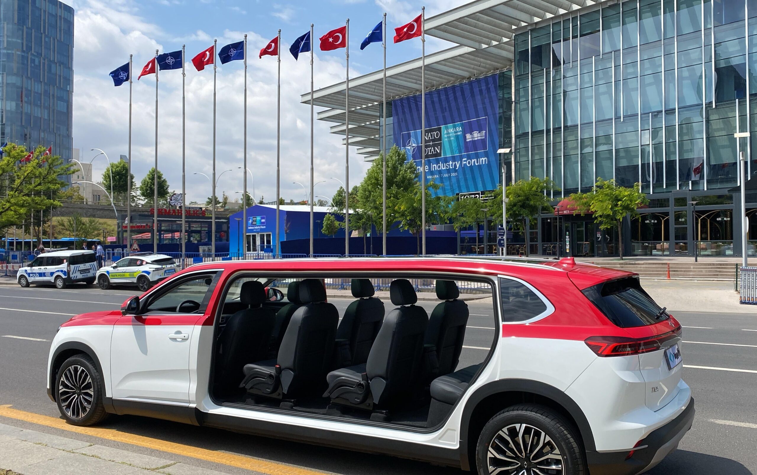 NATO’ya özel Togg limuzin