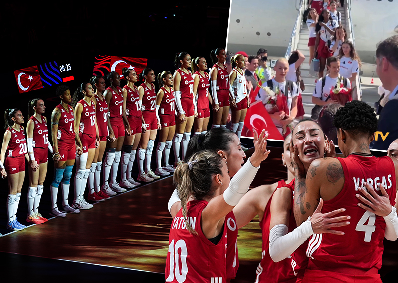 Şampiyon Filenin Sultanları’na coşkulu karşılama. “Böylesi gerçekten harika”