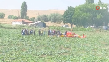 SON DAKİKA: Ankara’da eğitim helikopteri düştü. Ekipler bölgeye sevk edildi