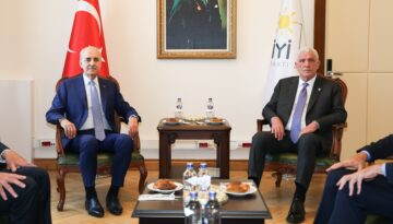 TBMM Başkanı Kurtulmuş’un süreç yasası turu sürüyor. AK Parti ve İYİ Parti’ye ziyaret