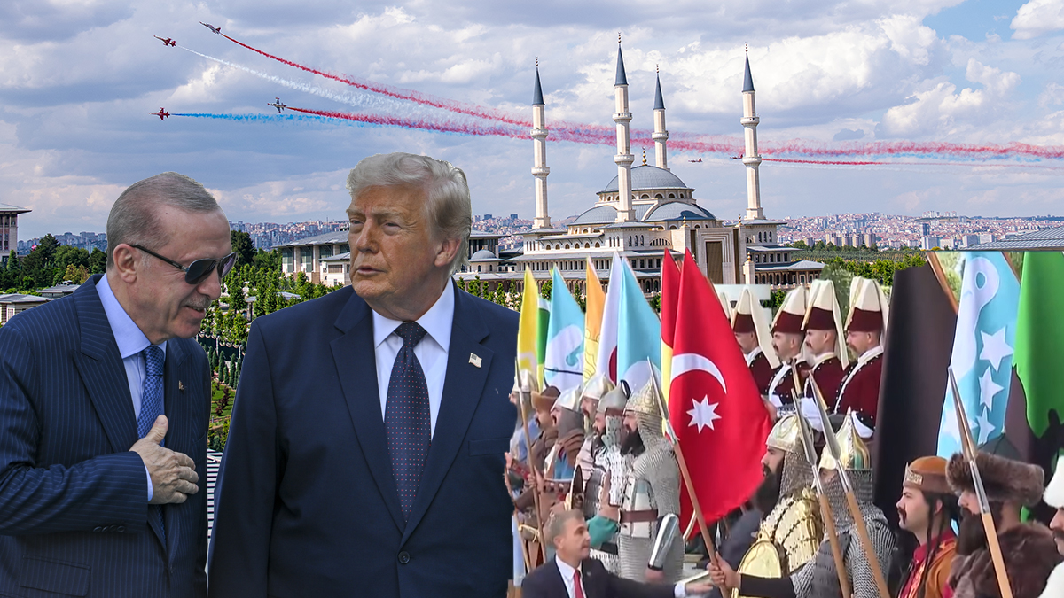 Trump’a Ankara’da anlamlı karşılama. “ABD’li gazeteciler gelip sordu”