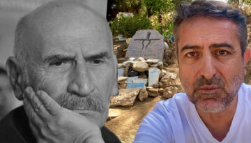 Tuncel Kurtiz’in mezarının son halini Nail Kırmızıgül paylaştı. “Türbeye dönüştürmüşler”