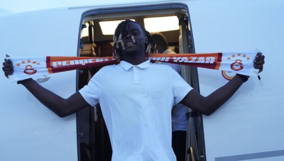 Ugochukwu, Galatasaray için İstanbul’da