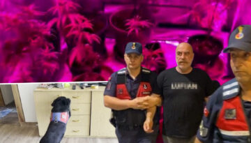 Uyuşturucudan gözaltına alınan Ezel Akay’ın evinden görüntüler ortaya çıktı: Sistem bile kurmuş
