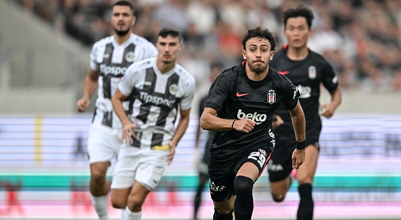 10 kişi kalan Beşiktaş, Hradec Kralove’yi mağlup etti ve avantajı kaptı