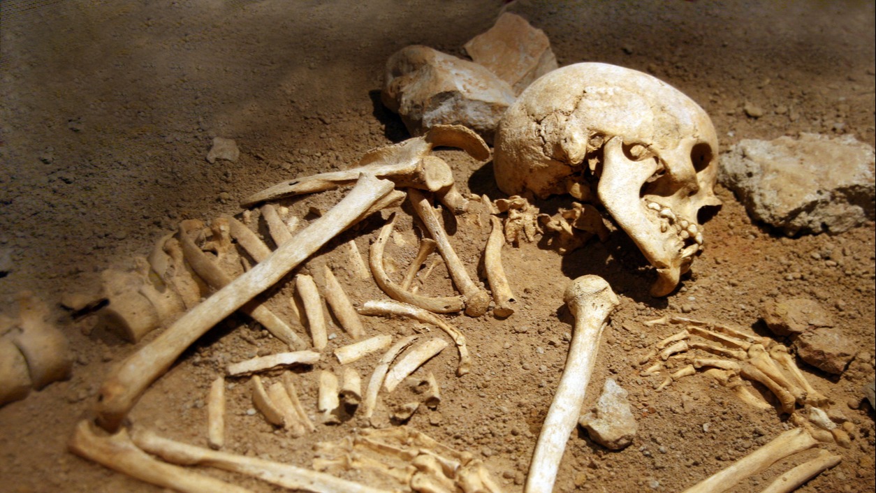 400 yıllık “vampir” mezarının sırrı çözülüyor. Boğazında orak, ayağında kilit