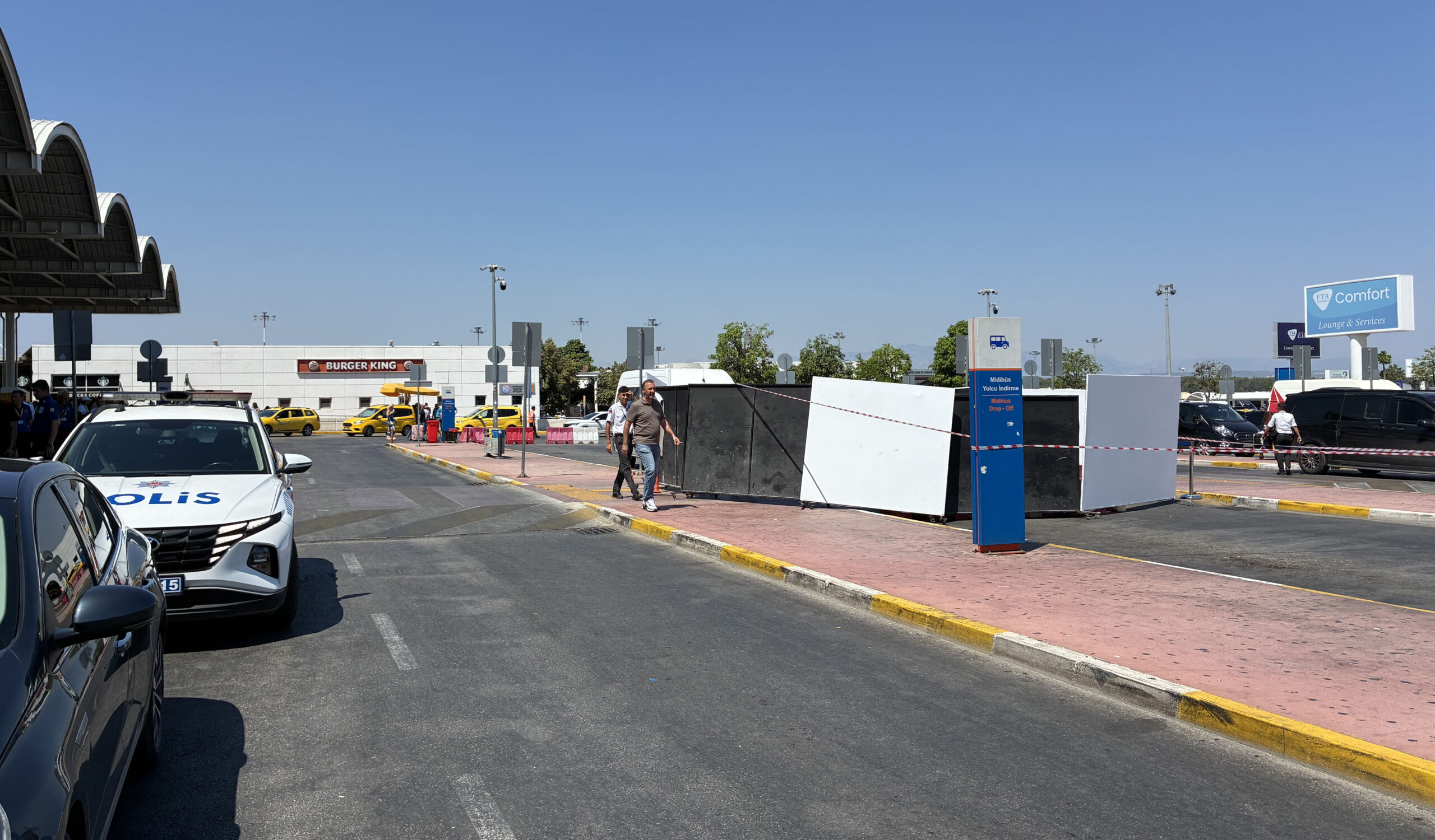 Antalya Havalimanı’nda kadın cinayeti sonrası hareketli anlar