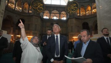 Ayasofya’da dev restorasyonda 3 etap tamam