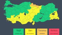 Bakanlıktan kuvvetli yağış ve fırtına uyarısı