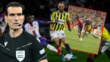 Benzer pozisyon, aynı hakem, farklı karar. Fenerbahçe’nin penaltı pozisyonundaki gerçek ortaya çıktı