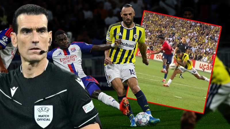 Benzer pozisyon, aynı hakem, farklı karar. Fenerbahçe’nin penaltı pozisyonundaki gerçek ortaya çıktı